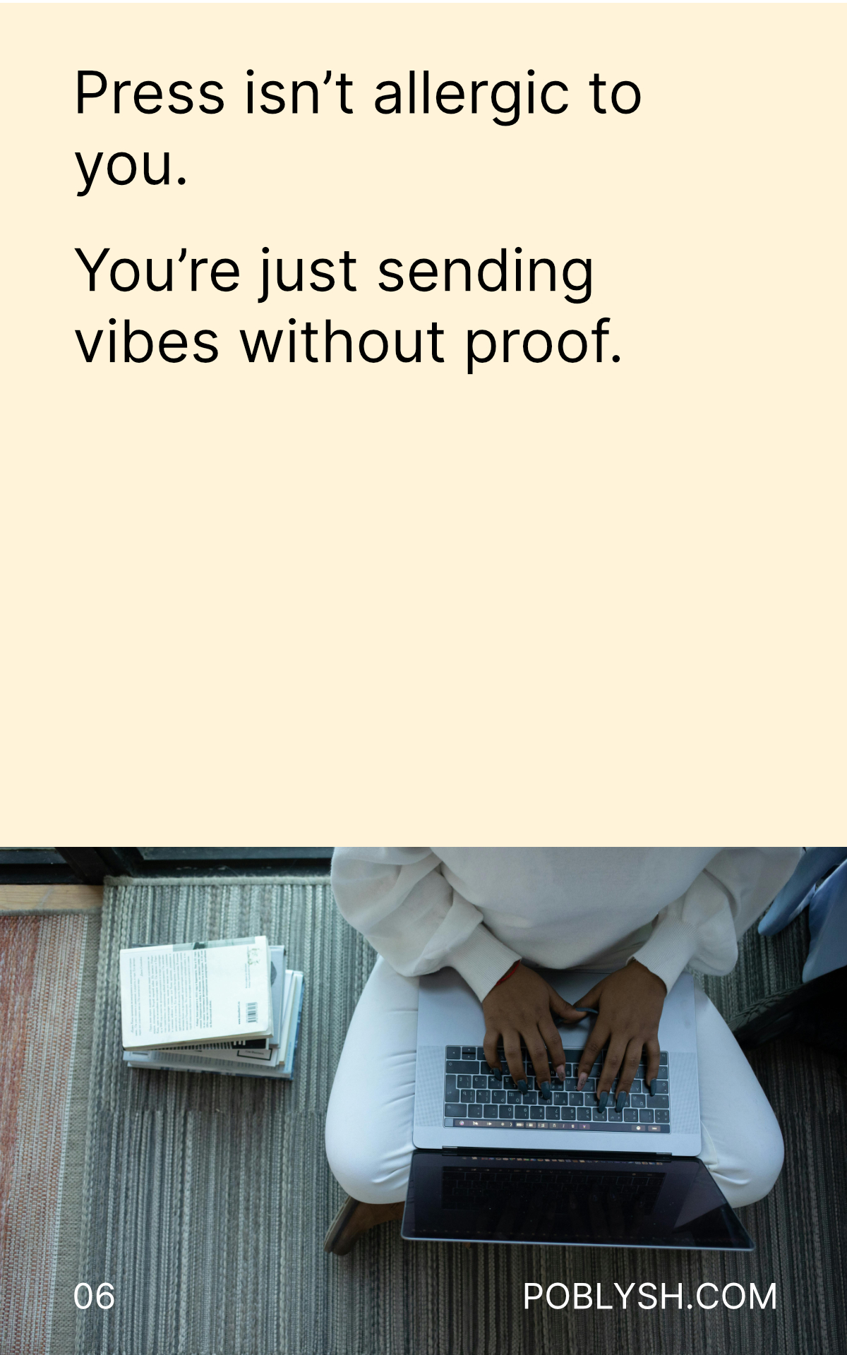 Stop Begging, Start Proving - page 7