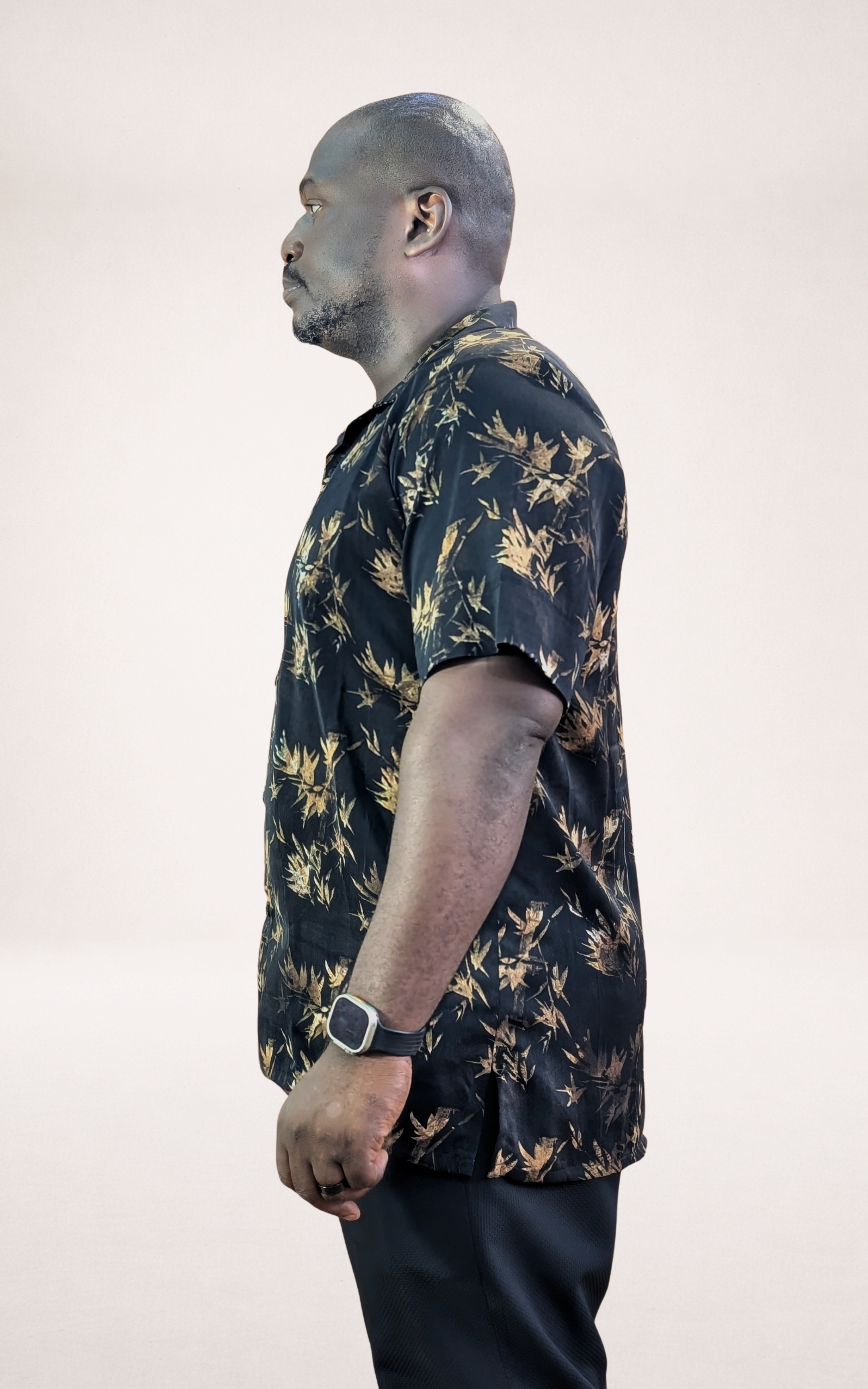 Sterling Vintage Shirt (Gold Abstract Art) - page 5