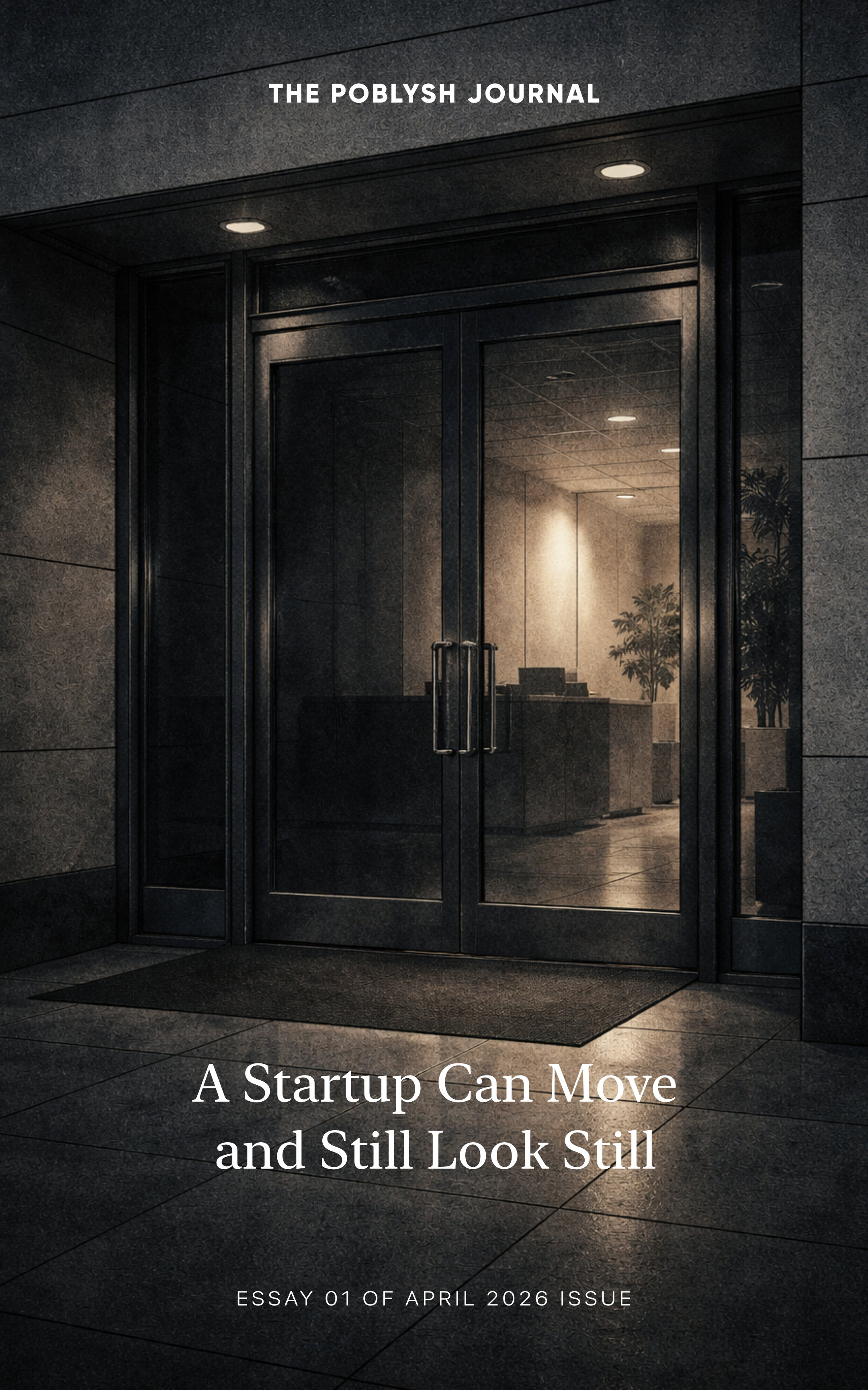 A Startup Can Move and Still Look Still - page 1